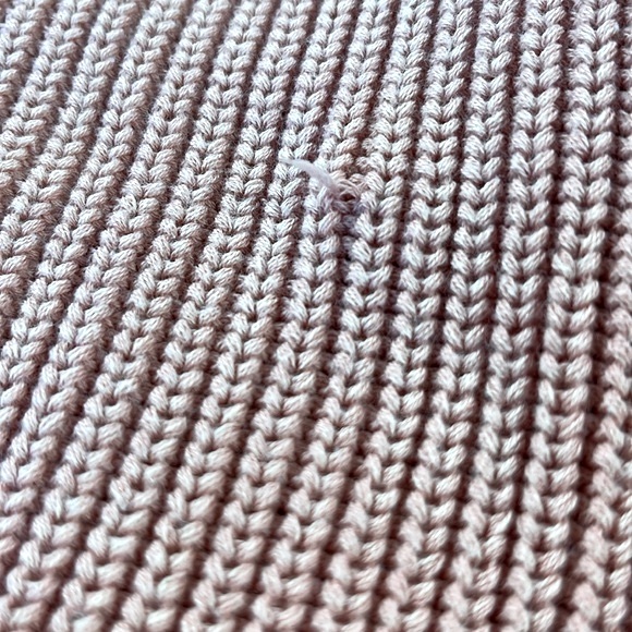 MABLE Julia Salmon Distressed Edge Sweater - Picture 7 of 9